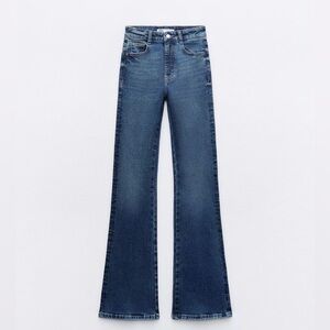 Zara FLARE Z1975 JEANS WITH A HIGH WAIST
27 (US 4) | MID-BLUE